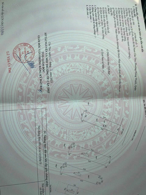 Bán nhà KDC Xây Dựng, phường Hưng Thạnh, quận Cái Răng, Cần Thơ